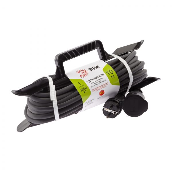 Удлинитель силовой UFx-1e-3x2,5-10m-IP44KG на рамке с заземлением 1 розетка 10 м КГ 3х2,5мм2