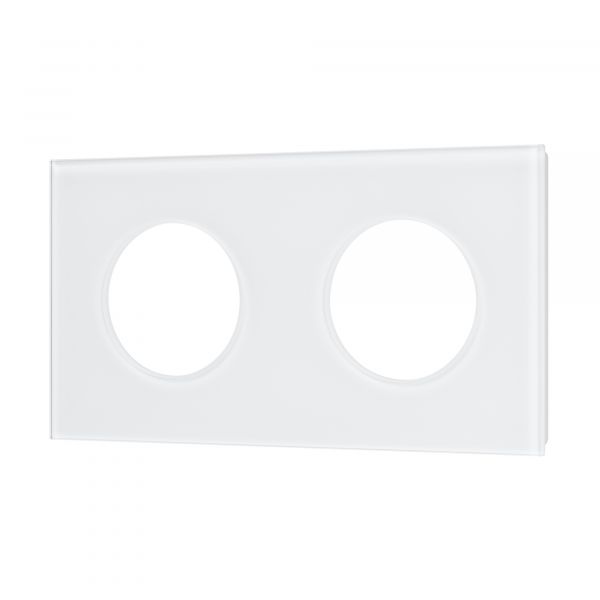 Рамка стеклянная FRM-GLARE-GC-2-WH