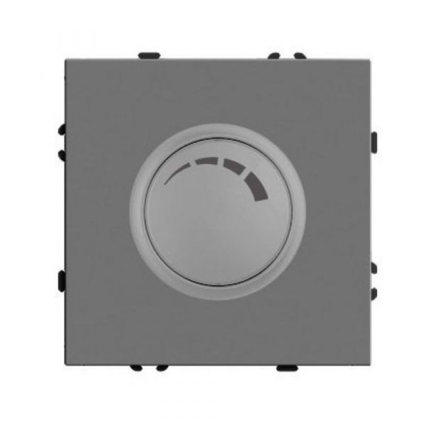 Выключатель диммирующий (механизм) 250В 500W платиново-серый soft touch серия Эмили STEKKER