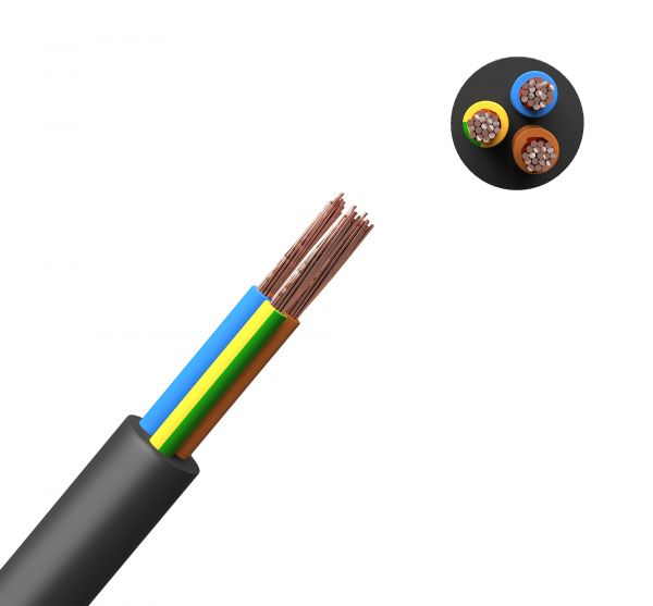 Кабель силовой КГТП-ХЛ 3х1,5(N,PE) 380/660-3 50м ТРТС
