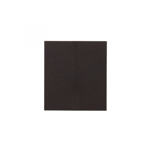 Выключатель STRONG двухклавишный 10А скрытой установки механизм антрацит