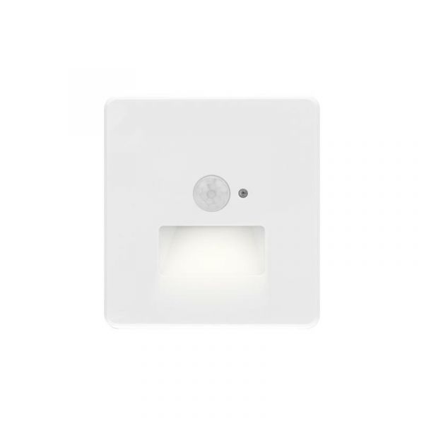 Подсветка настенная ROUND для ног скрытой установки механизм перламутр