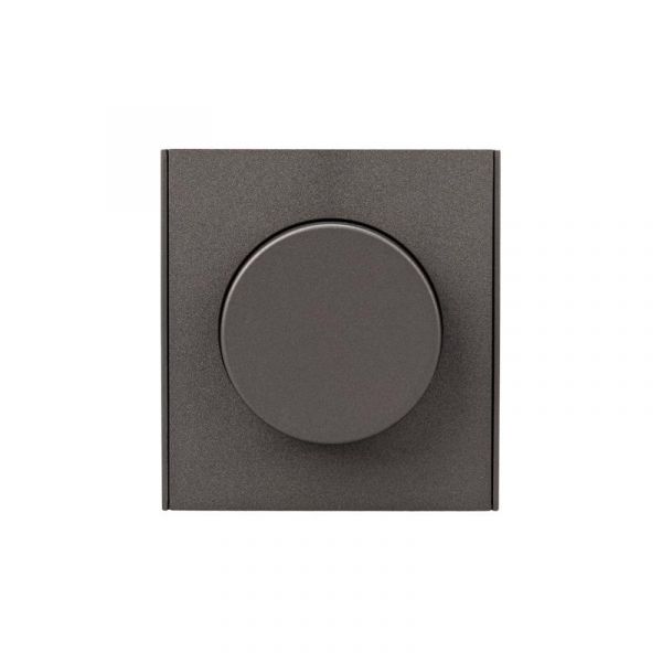 Светорегулятор STRONG (диммер) 300Вт скрытой установки механизм графит