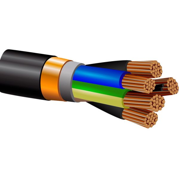 Кабель силовой КГВЭВнг(А)-LS 5х4 - 0.66 ТРТС