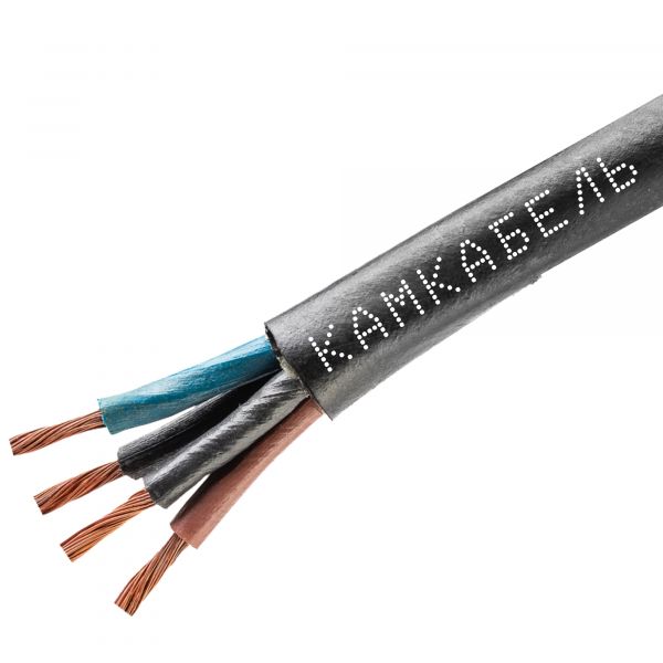 Кабель силовой гибкий КГ-ХЛ 4х1,5(N) 220/380-3 уп-100м