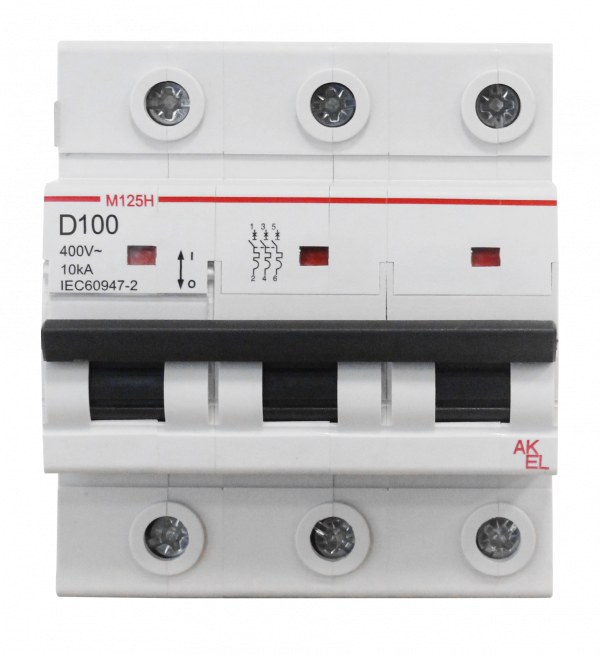 Выключатель автоматический ВА47-M125H-3P-D125-AC 3P/125A/D/10кА