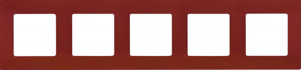 Рамка 5-местная какао ETIKA