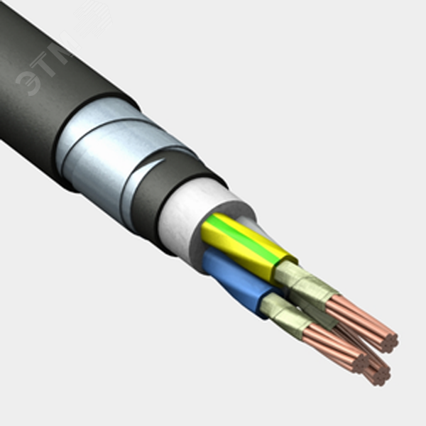 Кабель силовой ВБШвнг(А)-FRLS 3х25 (N.PE)-1 многопроволочный