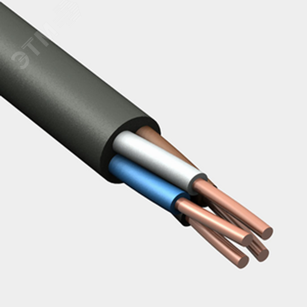 Кабель силовой ВВГнг(А)  4х2.5 (N) - 0.66