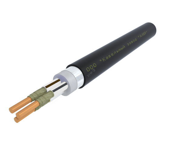 Кабель силовой ВВГЭанг(А)-FRLS 3х1.5 ок-0.66 Ч. бар