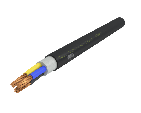 Кабель силовой ППГнг(А)-HF 3х50мк -1 многопроволочный черный (барабан)
