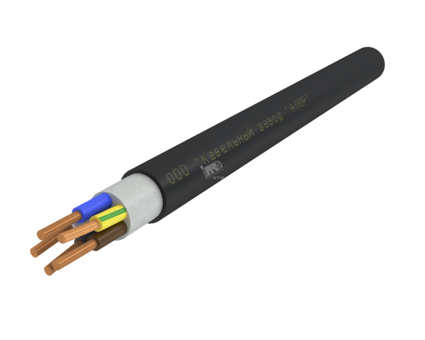 Кабель силовой ВВГнг(А)-LS 5х6 (N,PE)-0.660       ТУ 16.К71-310-2001 однопр оволочный