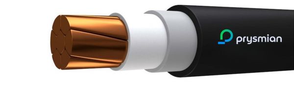 Кабель силовой ВВГнг (А)-LS 1х35 белый барабан