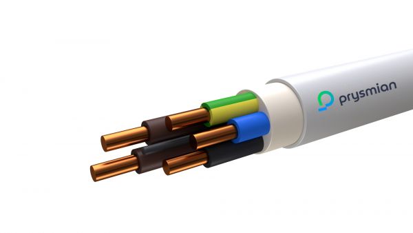 Кабель силовой NYM-J 5х4ок(N, PE) 100м