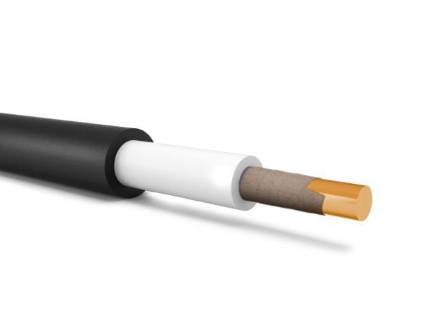 Кабель силовой ВВГнг(А)-FRLS 1х4ок-0.66 белый ТРТС