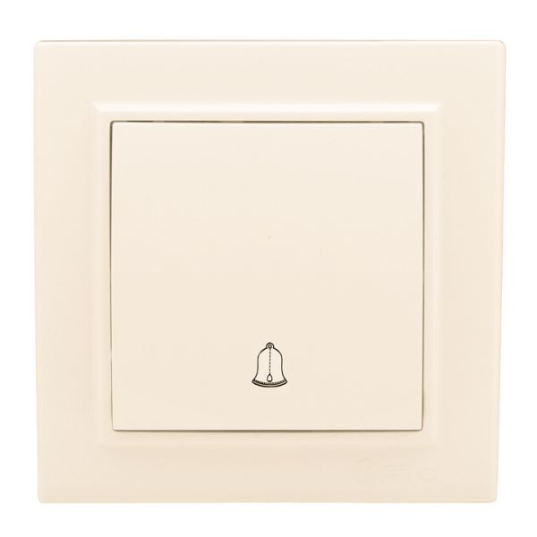 Кнопка звонка СП Минск 10А бежевый