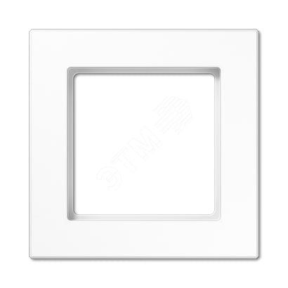 Рамка 1-я для горизонтальной/вертикальной установки  Серия- ACreation  Материал- термопласт. Цвет- белый