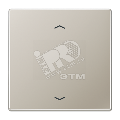 Клавиша для кнопки BCU  благородная сталь