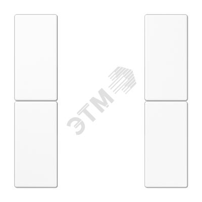 Комплект накладок 2 группы белый