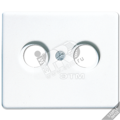 Крышка для телевизионной розетки  золотая бронза