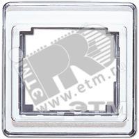 Рамка 1 пост универсальная белая