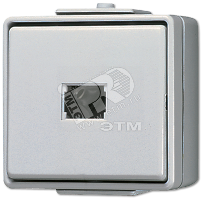 Кнопка накладная без фиксации 1п 1НО IP44