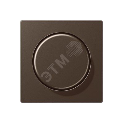 Накладка роторного диммера  Серия A500  Материал- дуропласт  Цвет- мокко