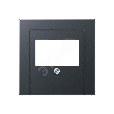 Крышка для гнезд ТАЕ матовый антрацит