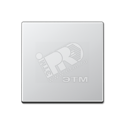 Клавиша 1-я для выключателей и кнопок  без подсветки. Серия A500  Материал- дуропласт  Цвет- алюминий