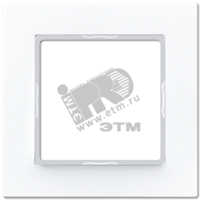 Рамка 1-я для горизонтальной/вертикальной установки  Серия- ACreation  Материал- дуропласт  Цвет- белый