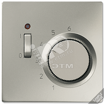 Крышка для регулятора температуры воздуха помещений  алюминий