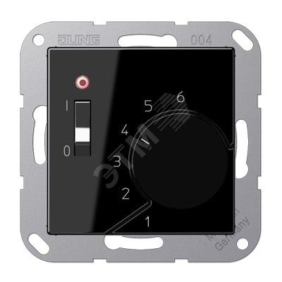 Накладка для механизма терморегулятора FTR 231    Jung LS, нержавеющая сталь