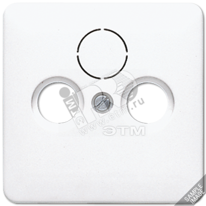 Крышка для SAT-TV-розетки  золотая бронза