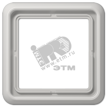 Рамка 1 пост универсальная светло-серая