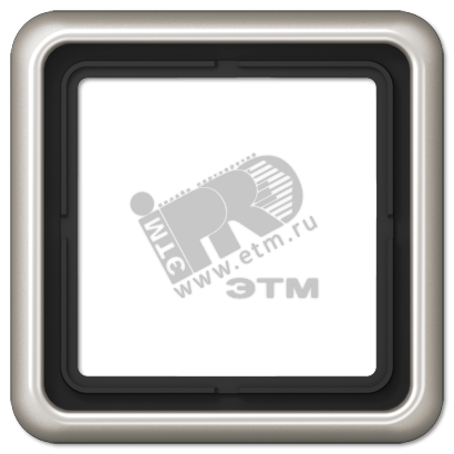 Рамка 1 пост универсальная платина