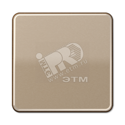 Клавиша для выключателя и кнопки  золотая бронза