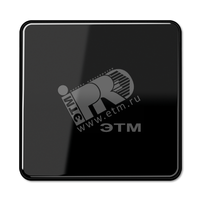 Клавиша для выключателя и кнопки  черная