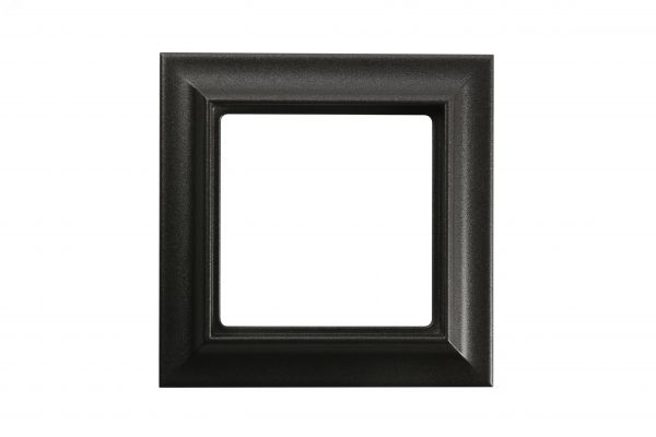 Рамка 1-пост Eco Profi  Standart термопласт антрацит