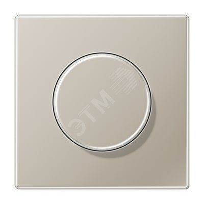 Накладка роторного диммера  Серия LS990  Материал- металл  Цвет- благородная сталь