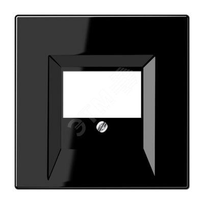 Накладка для USB розетки (ТАЕ гнезда)  Серия LS990  Материал- термопласт  Цвет- черный