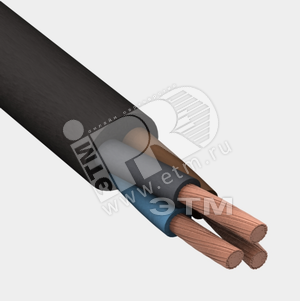 Кабель силовой КГТП-ХЛ 3х2.5+1х1.5 ТРТС