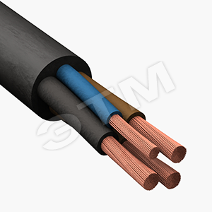 Кабель силовой КГ-ХЛ 3х6+1х4-380 ТРТС