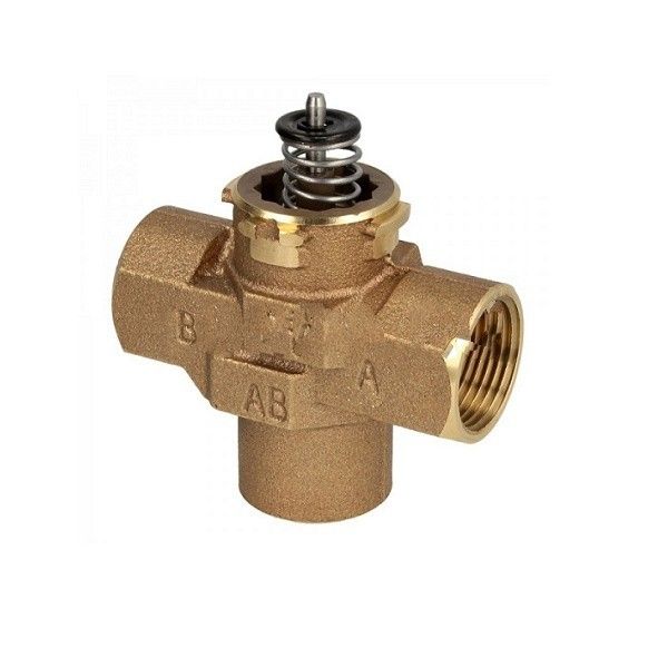 Клапан моторизованный трехходовой, Honeywell