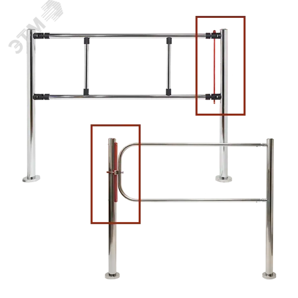 Комплект Антипаника - 1 м, без вертикальных стоек