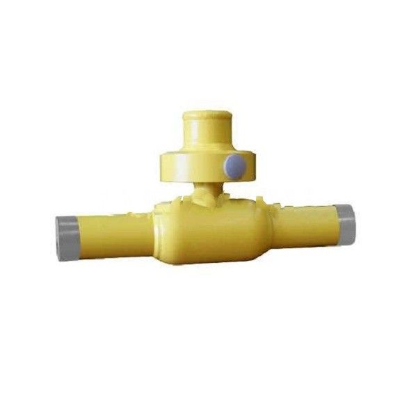 Шаровой стальной кран для газа сварка/сварка полнопроходной, Ду 15-100 Ру 16, серия 73.112 (с секреткой), Broen Ballomax