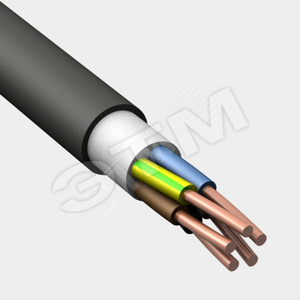 Кабель силовой ВВГнг(А)-LS 5х4мк(N,PE)-0.66