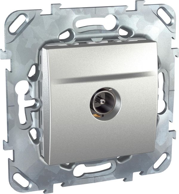 UNICAtop Розетка телевизионная TV в рамку алюминий