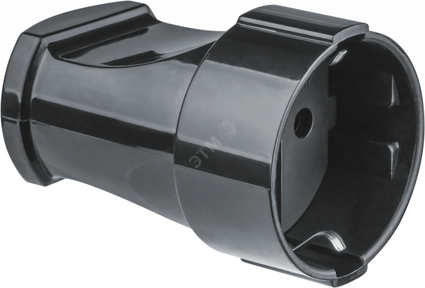 Розетка 61 715 NCA-SK01-16A-E-BL переносная с/з черная