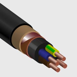 Кабель силовой ПвБШп 4х120мс(N)-1 ТРТС