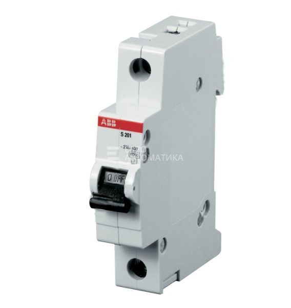 Автоматический выключатель ABB S201 C10 1-полюсной